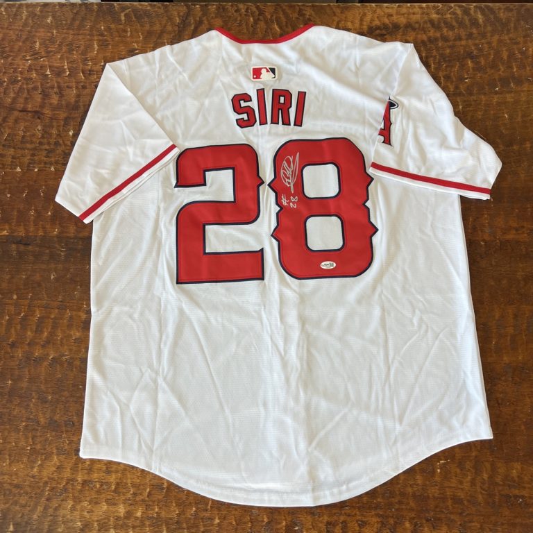 Jose Siri Signed Los Angeles Angels Jersey JSA Coa Autographed