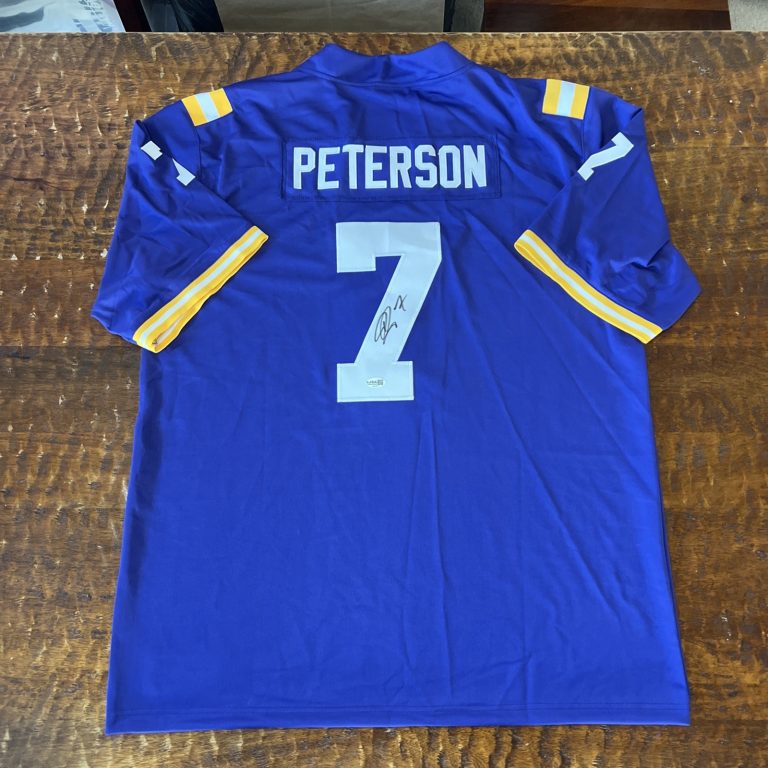Patrick Peterson Signed LSU Tigers Jersey JSA Coa Autographed
