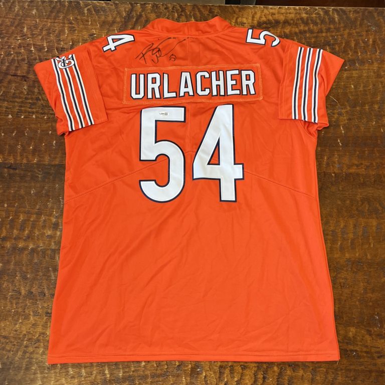Brian Urlacher Signed Chicago Bears Jersey JSA Coa Autographed