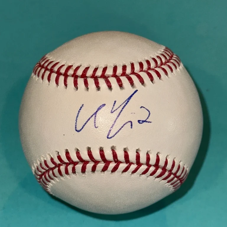 COLE YOUNG (Seattle Mariners) Signed Official MLB Baseball Beckett (BAS)