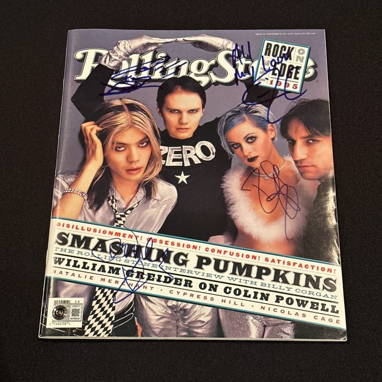 SMASHING PUMPKINS Signed ROLLING STONE Magazine Beckett (BAS) - Complete!