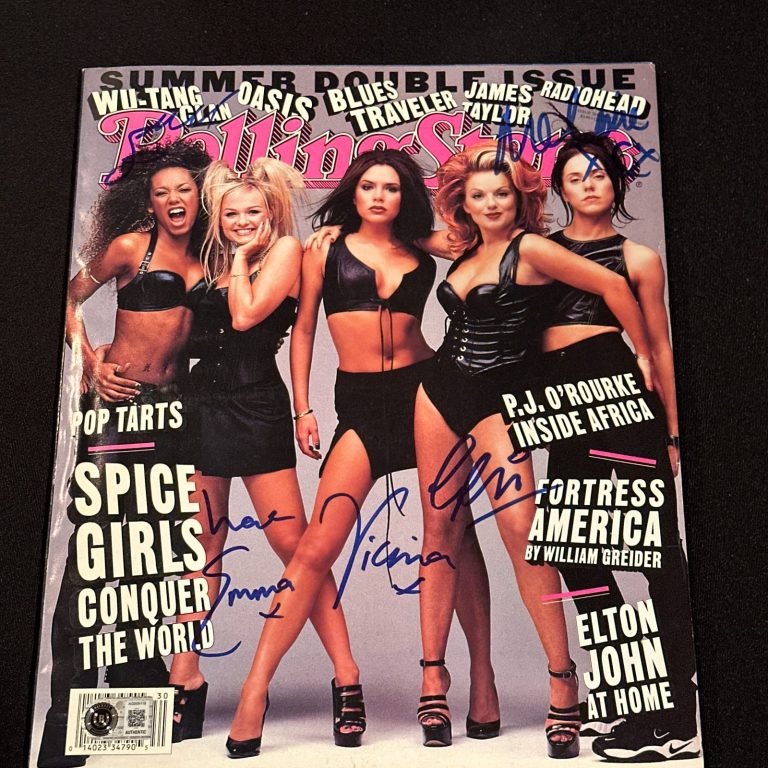 SPICE GIRLS Signed ROLLING STONE Magazine Beckett (BAS) - Complete!