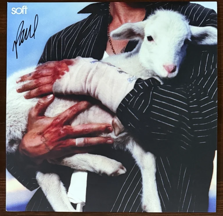 LANY Soft SIGNED Maroon Vinyl LP Jacket Cover Autographed Paul Klein PSA DNA COA