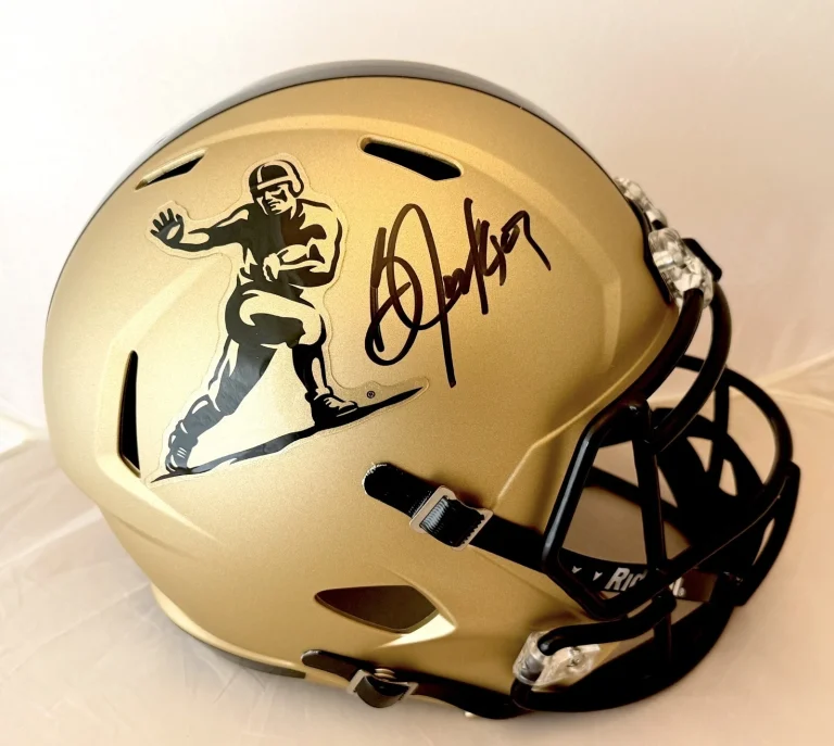 Bo Jackson Auburn Tigers signed Heisman Trophy Full Size Helmet JSA Witnessed
