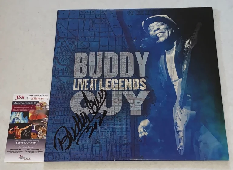 Buddy Guy signed Live At Legends Vinyl Album autographed LP JSA