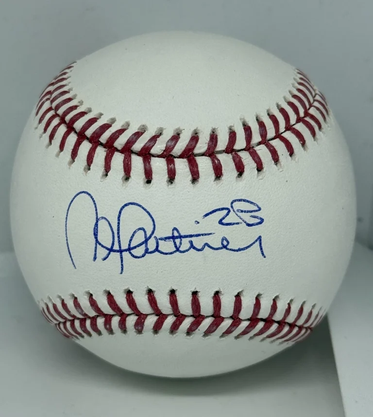 Nick Martinez Tampa Bay Rays signed Official MLB Baseball Ball Beckett Witnessed