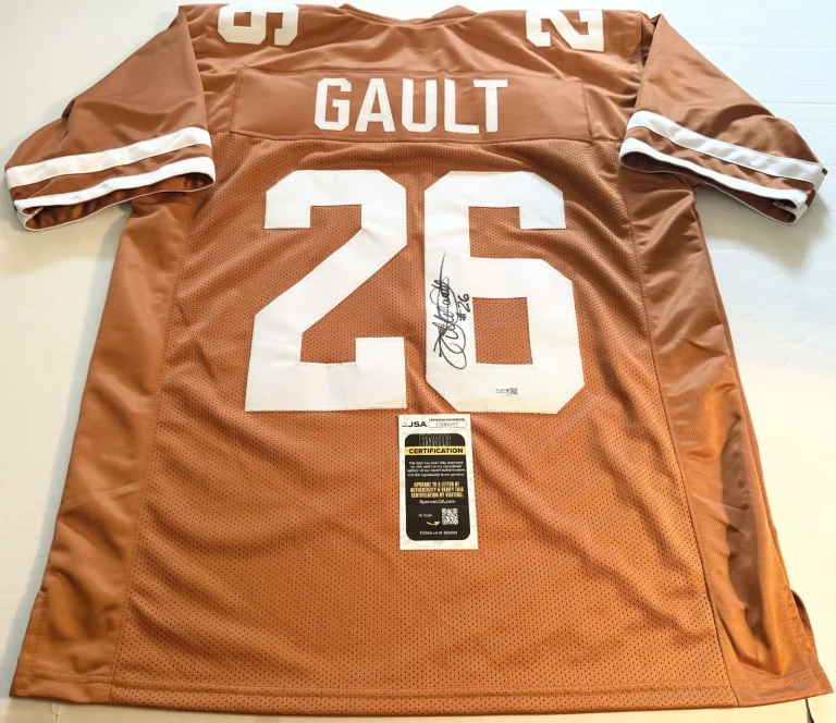 Willie Gault Tennessee Volunteers signed Custom jersey autographed JSA