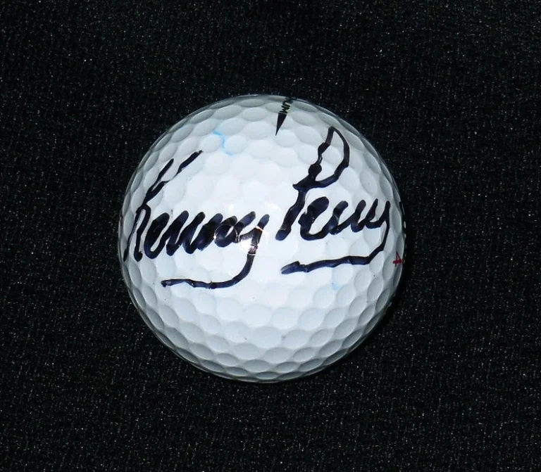 KENNY PERRY AUTOGRAPHED GOLF BALL (PGA) W/ PROOF!