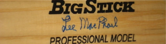 LEE MACPHAIL  AUTOGRAPHED BAT (HOF) W/ PROOF!