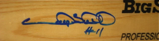 GARY SHEFFIELD AUTOGRAPHED BAT (500 HR CLUB) W/ PROOF!