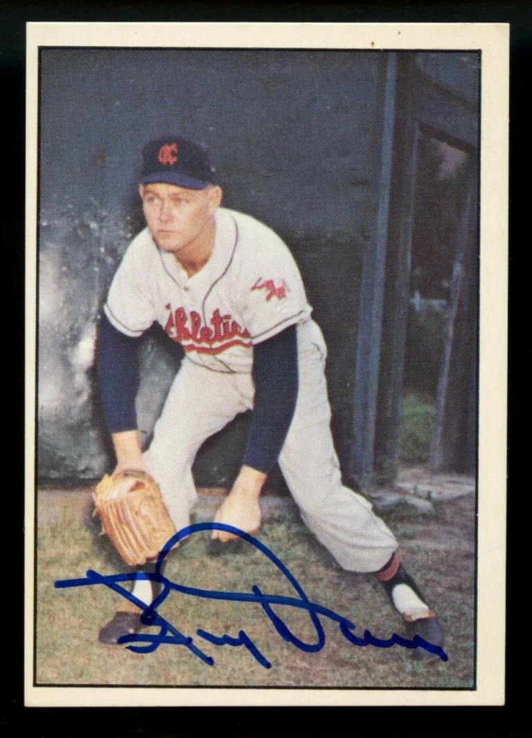 Bud Daley #0257 signed autograph auto 1978 TCMA Baseball Trading Card