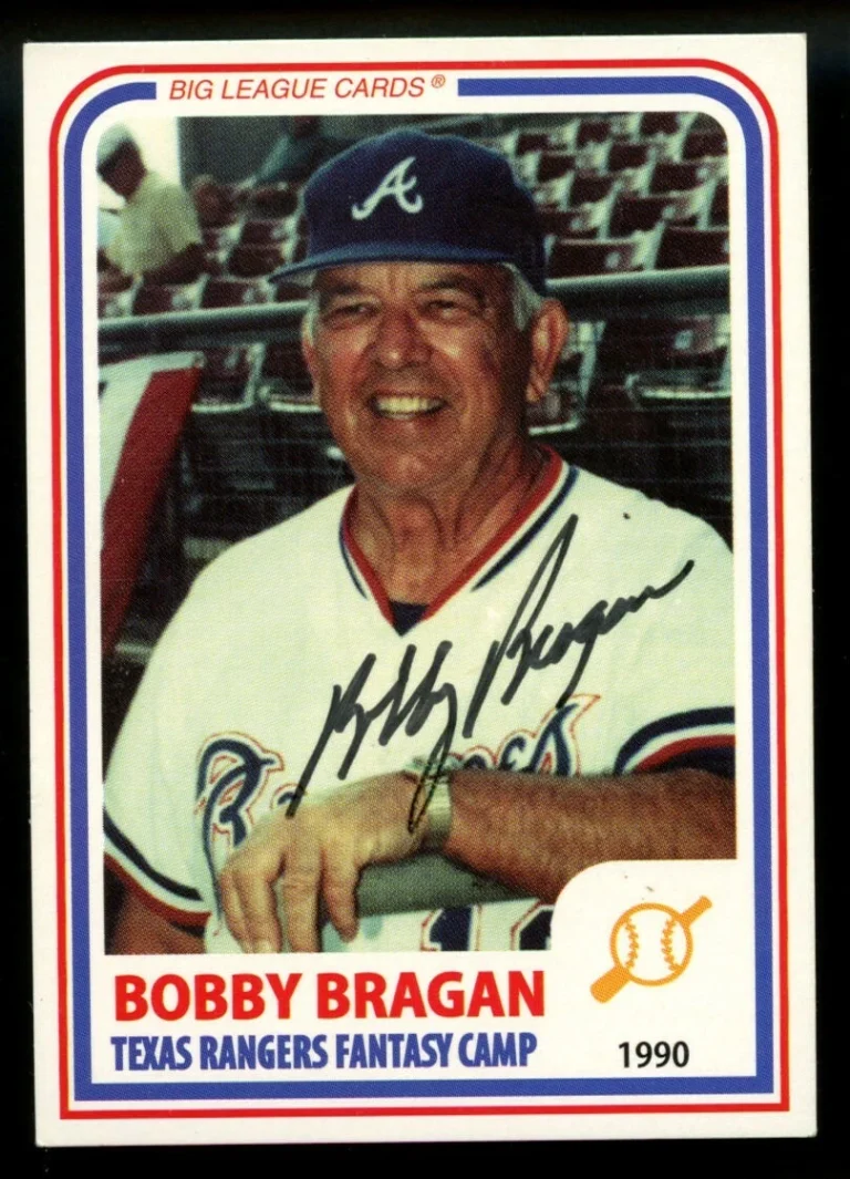 Bobby Bragan #36 B488 signed autograph auto Big League Cards Baseball Card ~