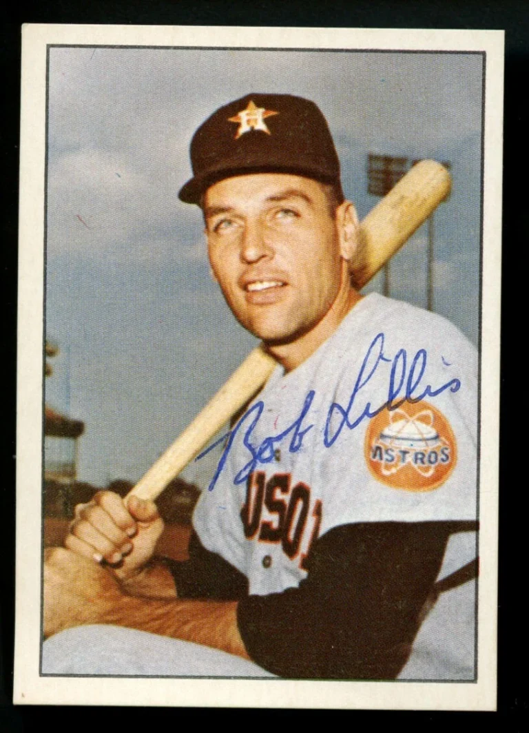 Bob Lillis #0042 signed autograph auto 1978 TCMA Baseball Trading Card