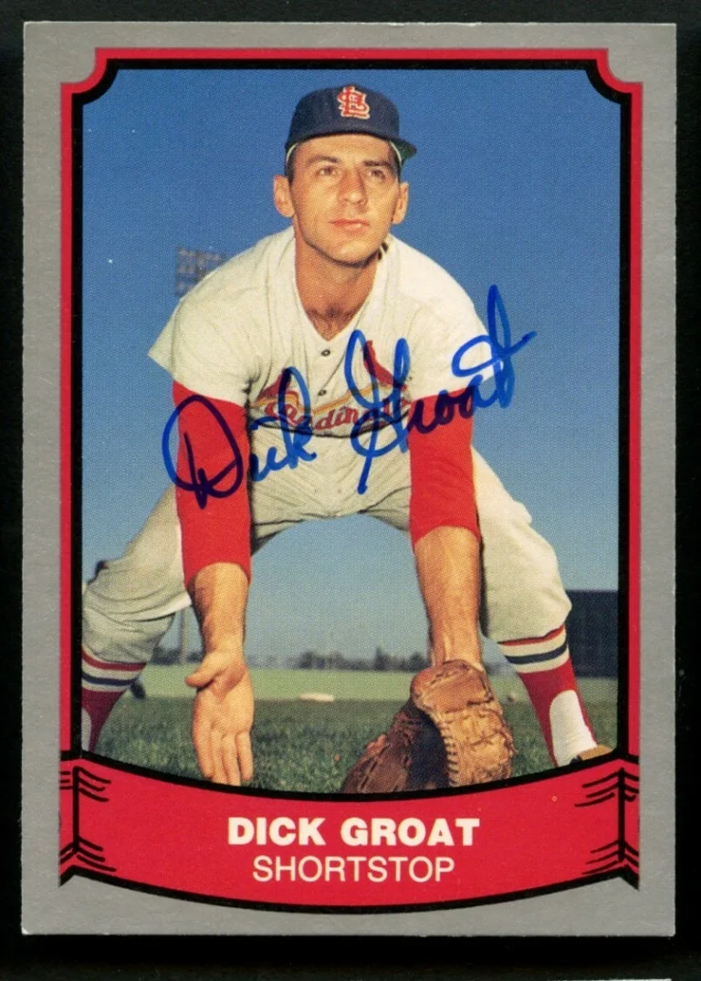 Dick Groat #108 signed autograph auto 1988 Pacific Baseball Legends Card