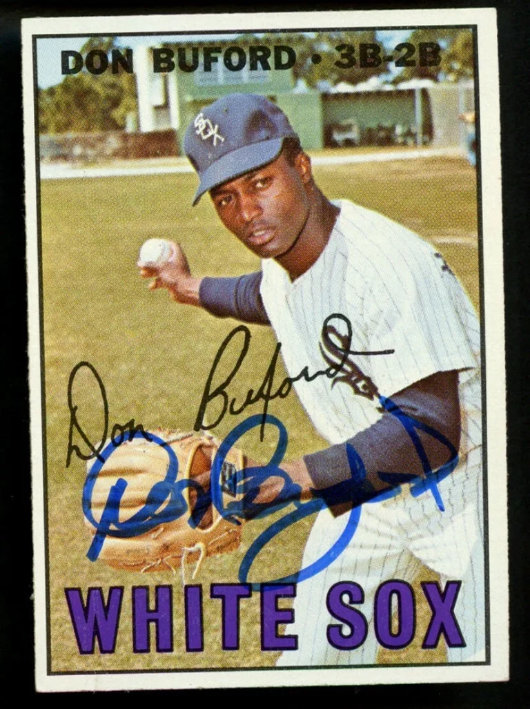 Don Buford #232 signed autograph auto 1967 Topps Baseball Trading Card