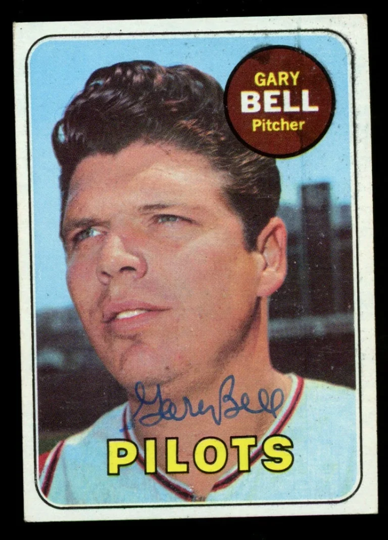 Gary Bell #377 signed autograph auto 1969 Topps Baseball Trading Card