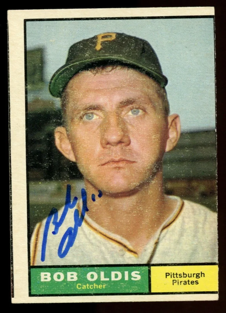 Bob Oldis #149 signed autograph auto 1961 Topps Baseball Trading Card