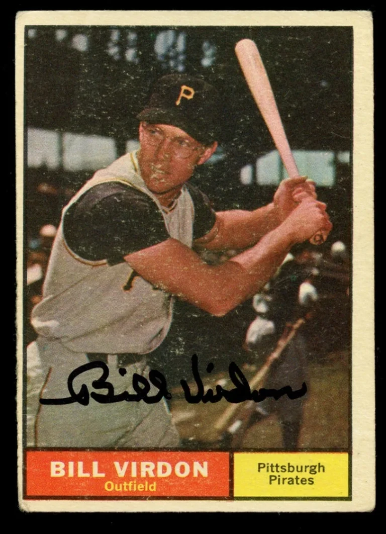 Bill Virdon #70 signed autograph auto 1961 Topps Baseball Trading Card