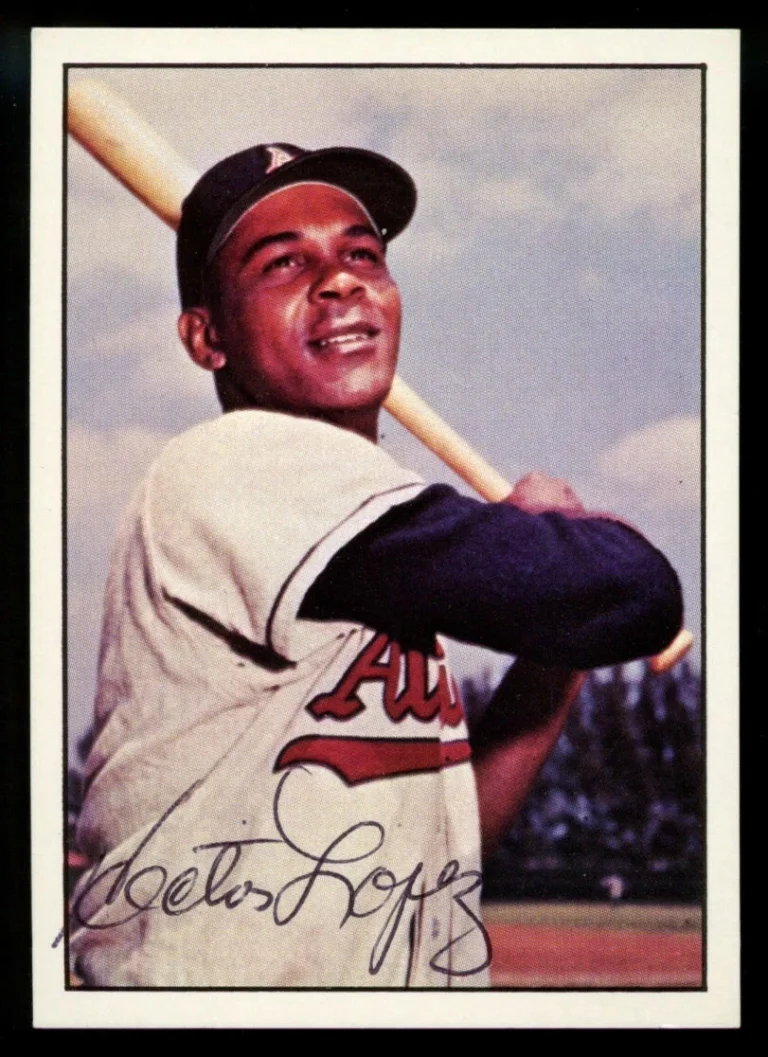 Hector Lopez #195 signed autograph auto 1979 TCMA Baseball History Series Card