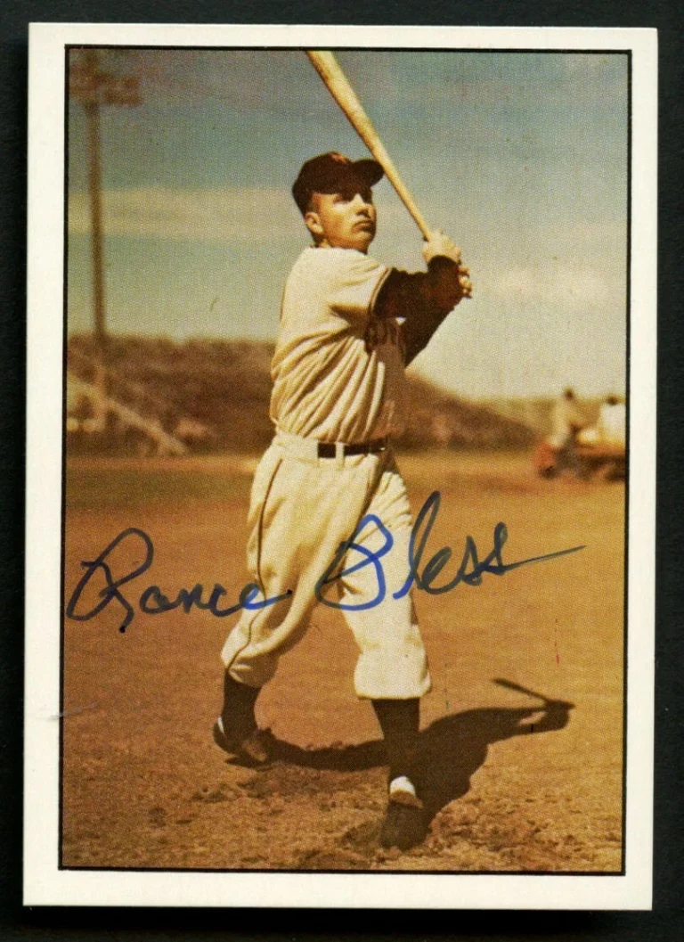 Rance Pless #176 signed autograph auto 1979 TCMA Baseball History Series Card