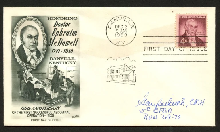 Gary Beikrich d2021 signed autograph FDC Medal of Honor Recipient Army Vietnam