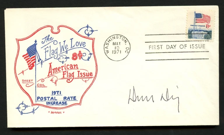 Drew Dix signed autograph auto FDC Medal of Honor Recipient US Army Vietnam
