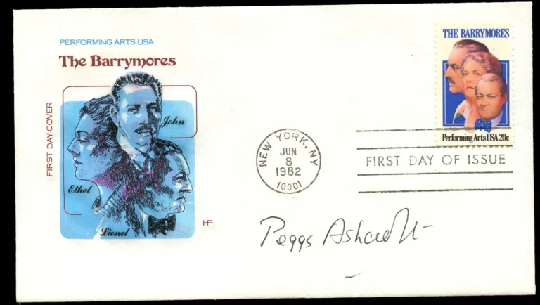 Peggy Ashcroft d1991 signed autograph Postal Cover FDC A Passage to India BAS