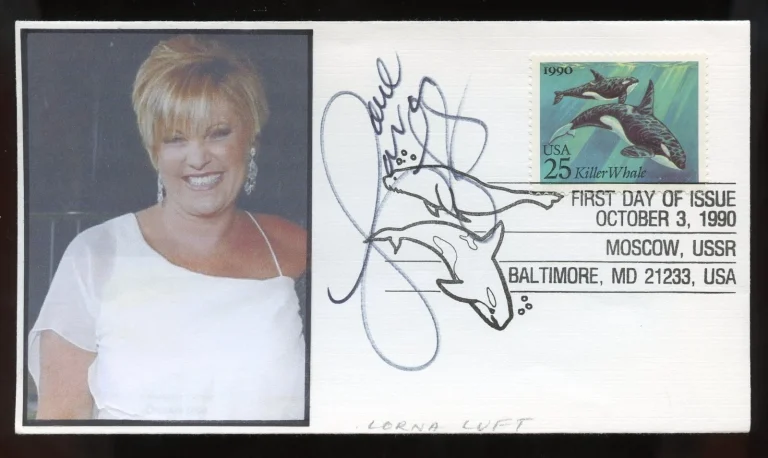 Lorna Luft signed autograph American Actress Series The Judy Garland Show FDC