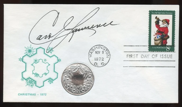 Carol Lawrence signed autograph American Actress Musical West Side Story FDC