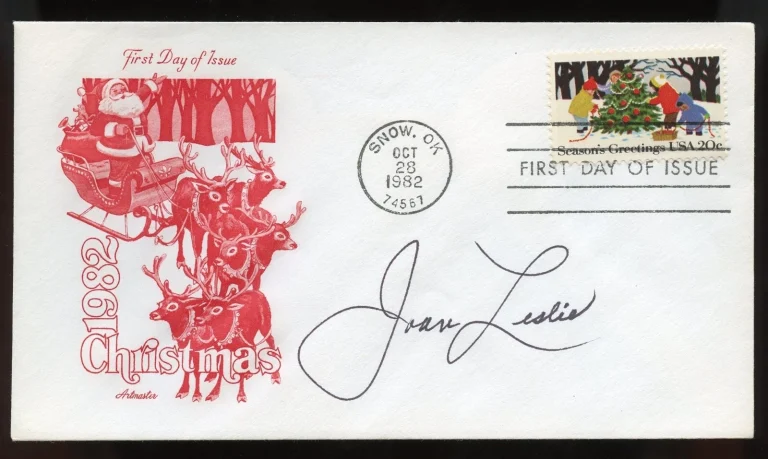 Joan Leslie d2015 signed autograph American Actress Vaudevillian High Sierra FDC