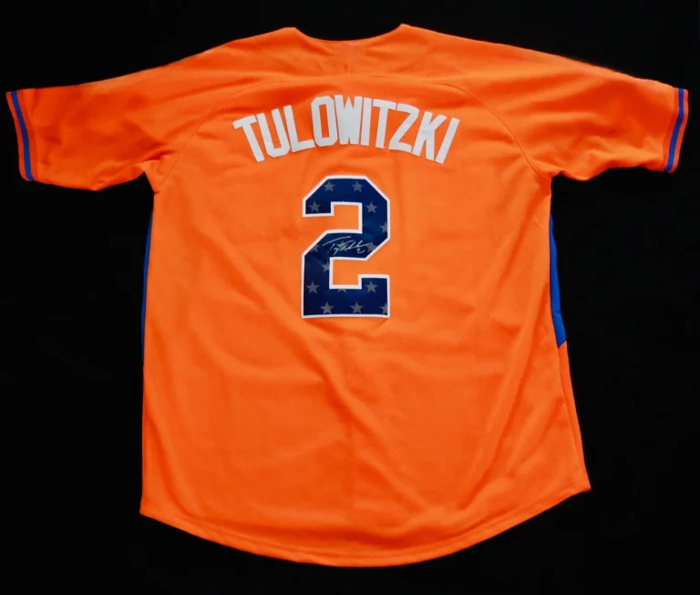 TROY TULOWITZKI AUTOGRAPHED CUSTOM ALL-STAR JERSEY (ROCKIES) - 5X ALL-STAR!