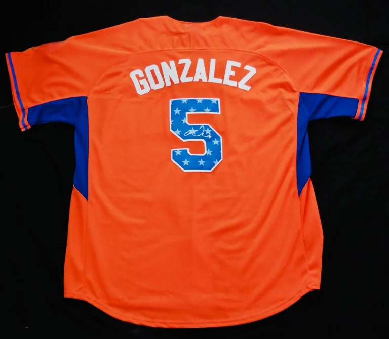 CARLOS GONZALEZ  AUTOGRAPHED CUSTOM ALL-STAR JERSEY (ROCKIES) - 3X ALL-STAR!