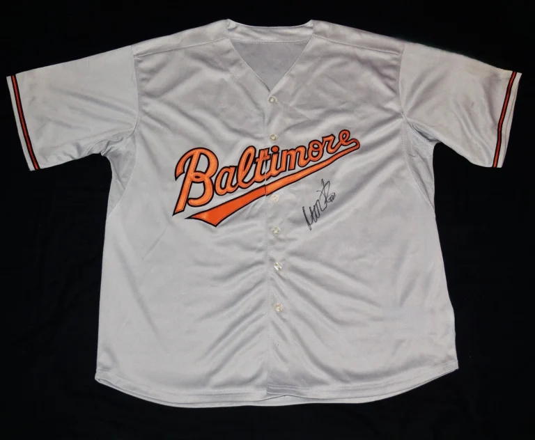 MATT WIETERS AUTOGRAPHED CUSTOM JERSEY (BALTIMORE ORIOLES) - 4X All-Star!