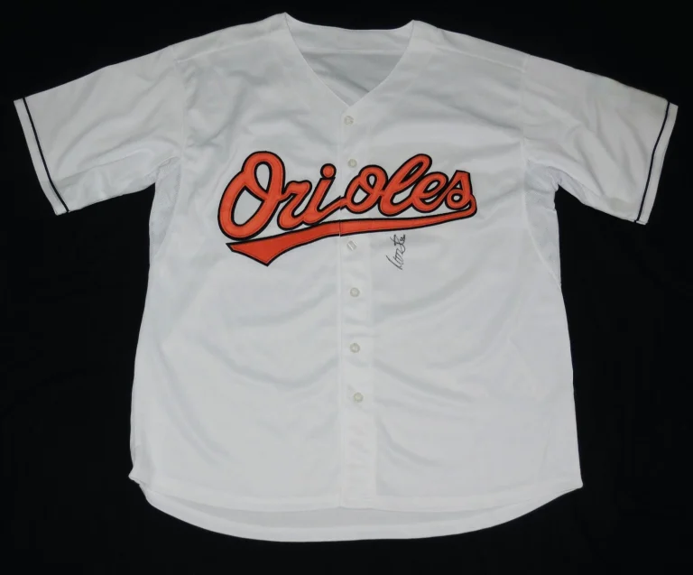MATT WIETERS AUTOGRAPHED CUSTOM JERSEY (BALTIMORE ORIOLES) - 4X All-Star!