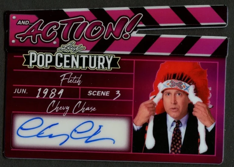 Chevy Chase signed autograph 2026 Leaf Pop Century And Action FLETCH Card 1/6