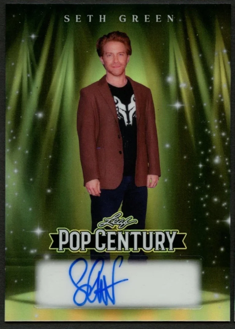 Seth Green signed autograph 2026 Leaf Pop Century Card 2/25