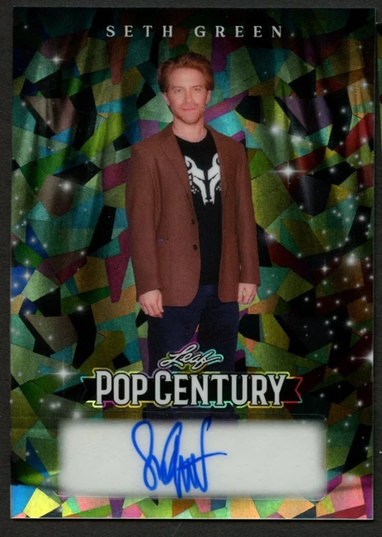 Seth Green signed autograph 2026 Leaf Pop Century Card 3/25