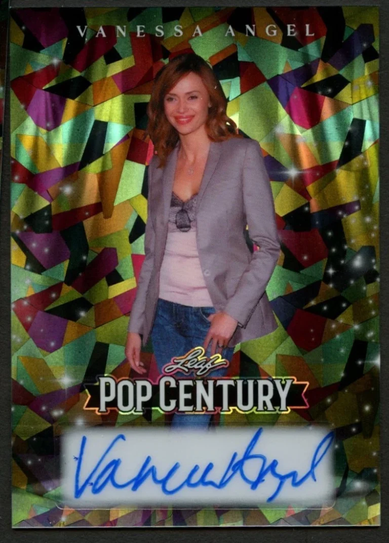 Vanessa Angel signed autograph 2026 Leaf Pop Century Card 6/25