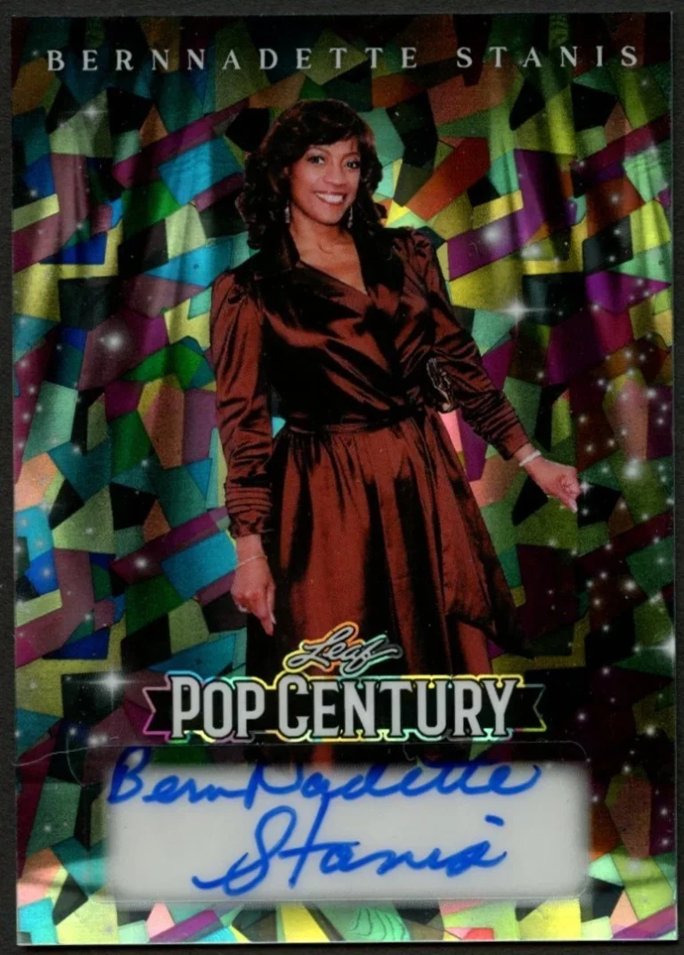 Bernnadette Stanis signed autograph 2026 Leaf Pop Century Card 1/25