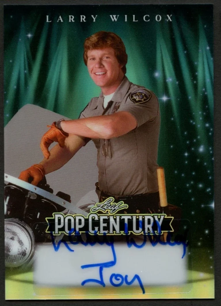 Larry Wilcox signed autograph 2026 Leaf Pop Century Card 11/15