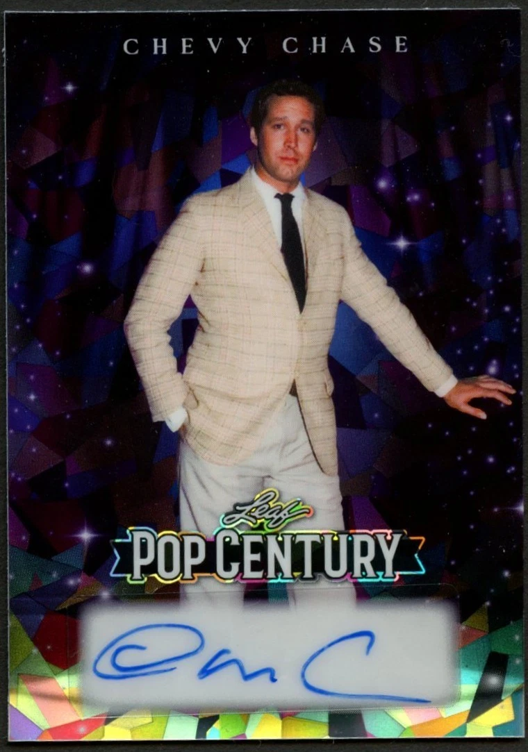 Chevy Chase signed autograph 2026 Leaf Pop Century Card 2/7