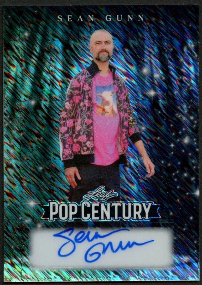 Sean Gunn signed autograph auto 2026 Leaf Pop Century Card 1/1