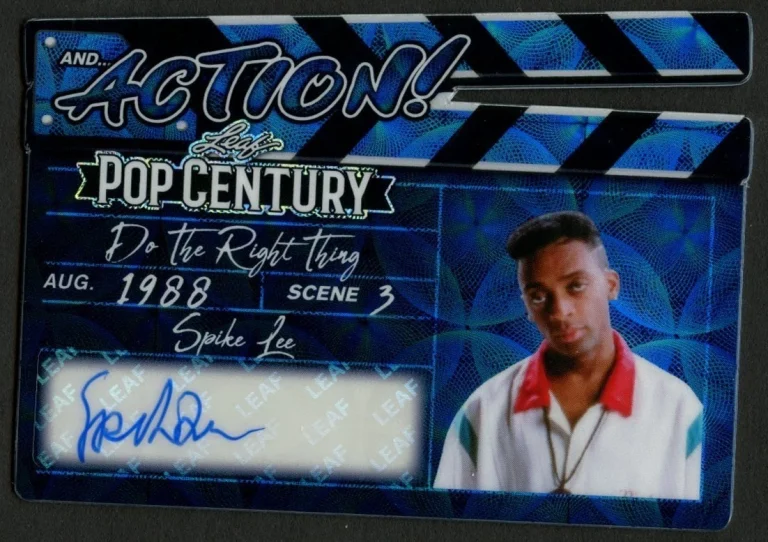 Spike Lee signed autograph auto 2026 Leaf Pop Century Action Card 1/1