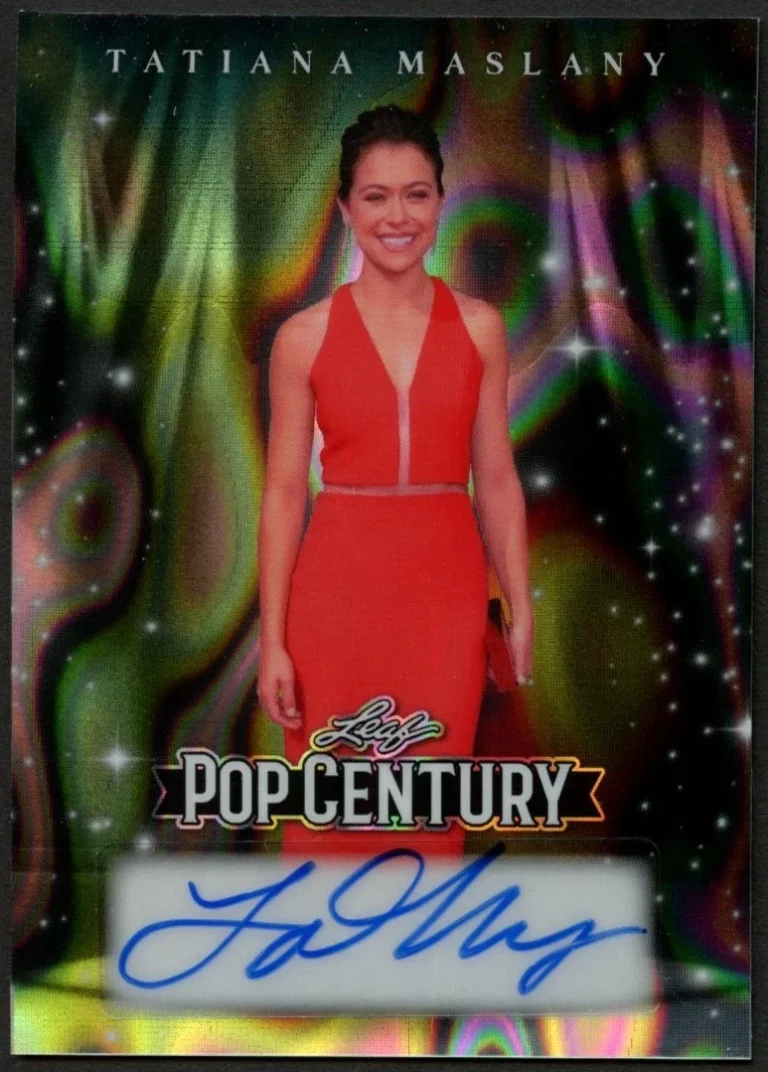 Tatiana Maslany signed autograph auto 2026 Leaf Pop Century Card 1/1