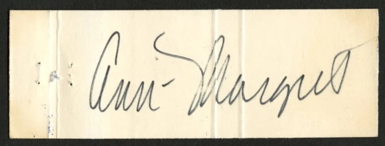 Ann-Margret signed autograph Matchbook Cover Actress Dancer PSA Stickered