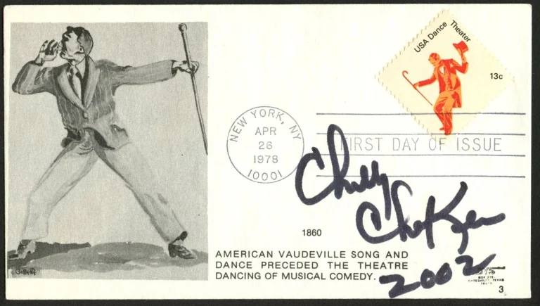 Chubby Checker signed autograph FDC Singer Dancer THE TWIST PSA Stickered