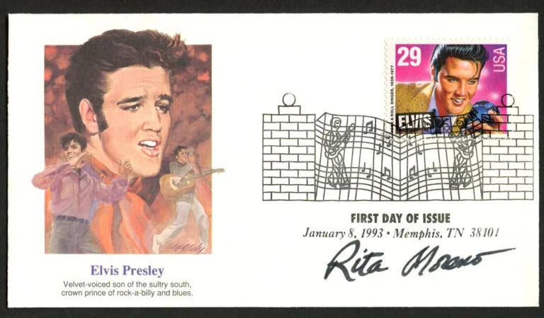 Rita Moreno signed autograph FDC Actress: West Side Story & EGOT Winner PSA