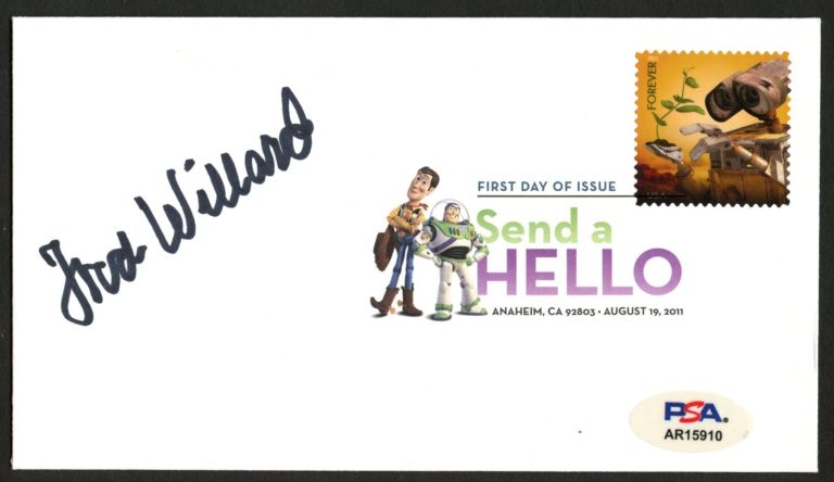 Fred Willard d2020 signed autograph FDC Actor Comedian PSA Stickered