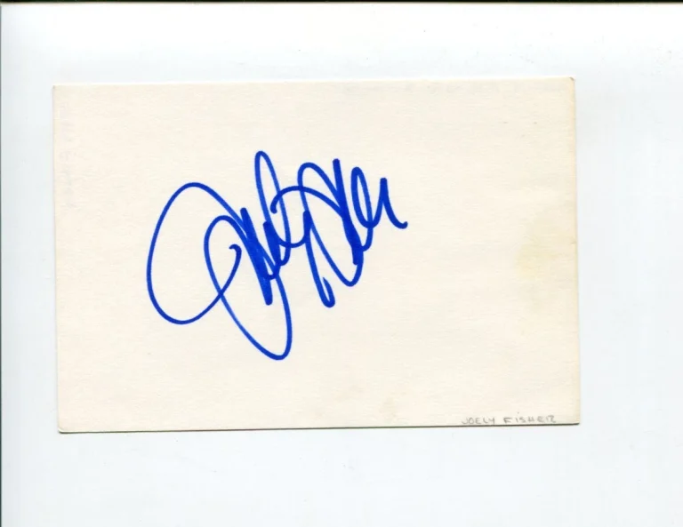 Joely Fisher 'Til Death The Mask Ellen Wild Card Signed Autograph