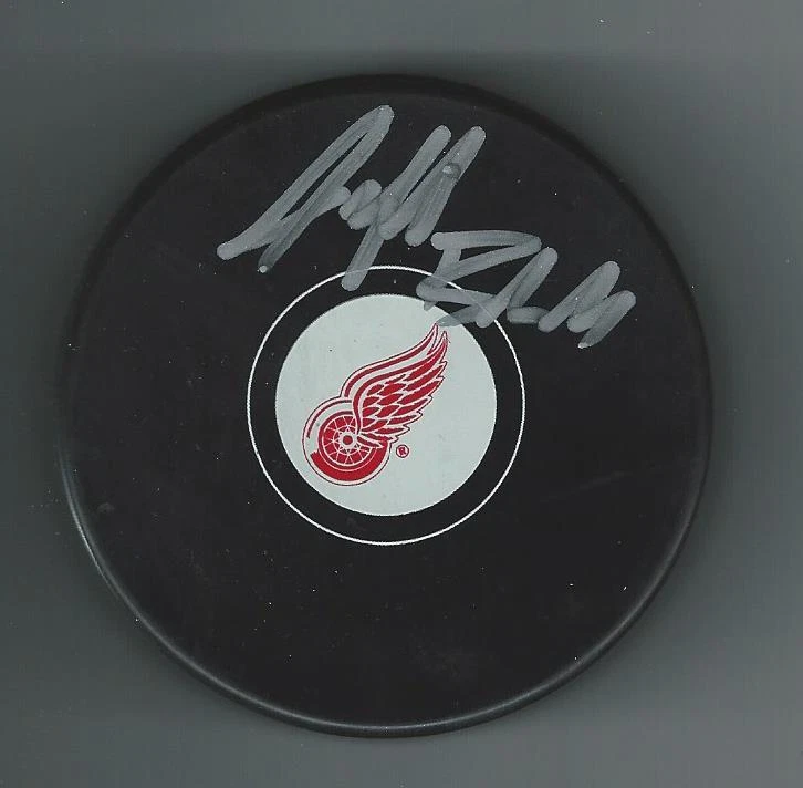 Jeff Blashill Signed DETROIT RED WINGS Puck